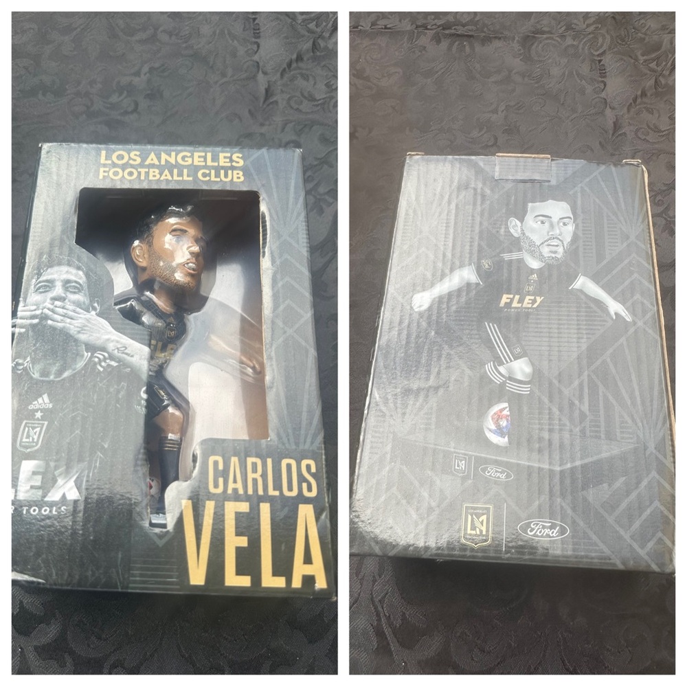 NIB Carlos Vela LAFC Bobblehead SGA 10/1/2023 Extremely Limited Mexican Heritage